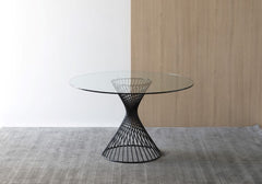 Vortex ronde tafel glas - Calligaris