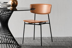 Fifties stoel leder - Calligaris