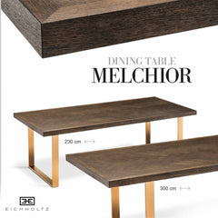 Melchior eettafel 300cm - Eichholtz