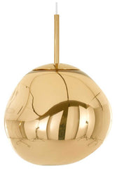 Melt Mini  hanglamp goud 28cm - Tom Dixon