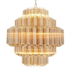 Vittoria S chandelier gold - Eichholtz