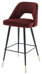 Avorio barstool 75cm bordeaux - Eichholtz