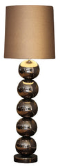 Milano ball floor lamp rose bronze lustered - Stout Verlichting