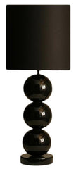 Milano bol tafellamp zwart - Stout Verlichting