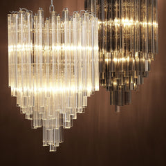 Salerno chandelier smoke - Eichholtz