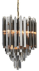 Salerno chandelier smoke - Eichholtz