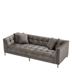 Sienna Sofa grau - Eichholtz