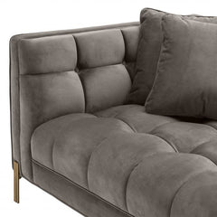 Sienna Sofa grau - Eichholtz