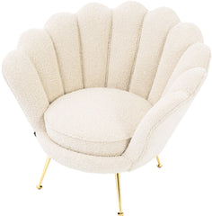 Trapezium chair cream-white - Eichholtz