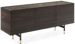 Horizon wooden sideboard 2-doors - Calligaris