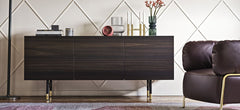 Horizon wooden sideboard 3-doors - Calligaris