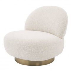 Clement swivel chair white - Eichholtz