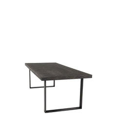 Melchior dining table 230cm Schwarz - Eichholtz