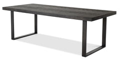 Melchior dining table 230cm Schwarz - Eichholtz