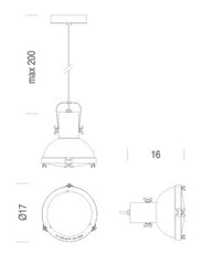 Projecteur 165 hanglamp - Nemo Cassina