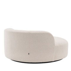 Bjorn sofa rond Boucle wit - Eichholtz