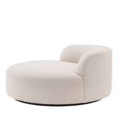 Bjorn sofa rond Boucle wit - Eichholtz