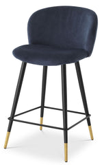 Volante stool blue - Eichholtz