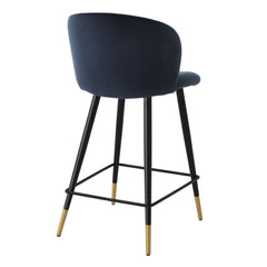 Volante stool blue - Eichholtz