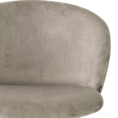 Volante stool beige velvet - Eichholtz