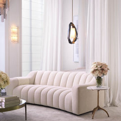 Kelly S Sofa Boucle White - Eichholtz