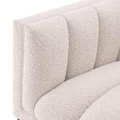 Ditmar Armchair Boucle White - Eichholtz