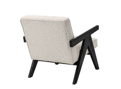 Greta fauteuil white bouclé - Eichholtz