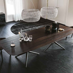 Atlantis Wood eettafel 250x128 - Cattelan Italia