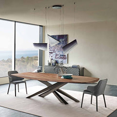 Lancer Wood eettafel 250x128 - Cattelan Italia