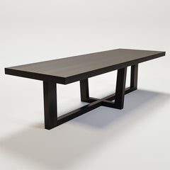 SOHO dining table smoke wood - The Grand Collection