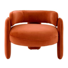 Chaplin Sessel savona orange velvet - Eichholtz