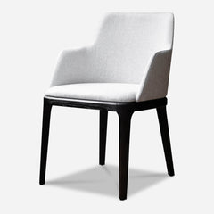 Febe dining chair white - The Grand Collection