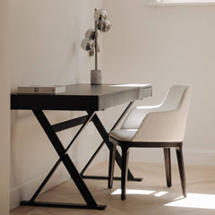 Febe dining chair white - The Grand Collection