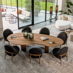 Bardi dining table tobacco - Passe Partout